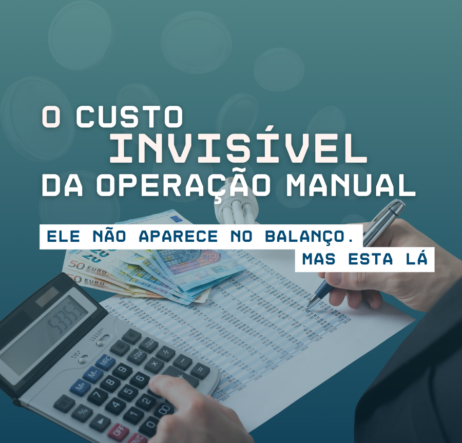 Ele não aparece no balanço. Mas está em cada retrabalho, atraso e erro.