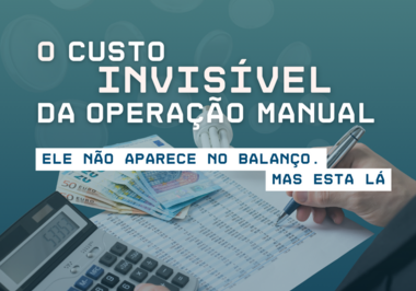 Ele não aparece no balanço. Mas está em cada retrabalho, atraso e erro.
