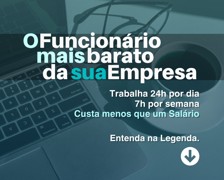 Esse “funcionário” não erra, não atrasa, não falta.